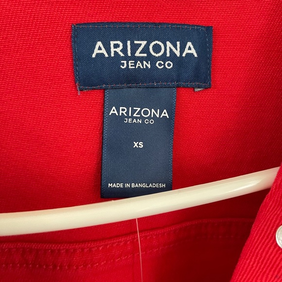 Red Jean Jacket - Picture 3 of 3